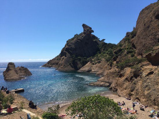 la Calanque de Figuerolles